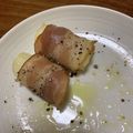 minoriloca's cooksnap of when they made 白ネギのベーコン巻き.