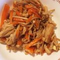 Hightea1's cooksnap of when they made お弁当に☆人参とえのきのオイスター炒め.