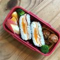 ぽこまる's cooksnap of when they made 簡単オシャ飯♡クロックマダムおにぎらず！.