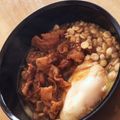 マロンママ2017's cooksnap of when they made 超簡単☆豚バラ温玉！激うま肉うどん♪♪♪.