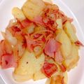 YaaaaMe♡'s cooksnap of when they made コンソメ味☆簡単ジャーマンポテト.