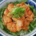 ☆mamingo☆'s cooksnap of when they made 節約140円♪めちゃウマ!鶏むねキムチ.
