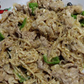 gongakuto★'s cooksnap of when they made 豚肉とえのきのオイマヨ炒め.