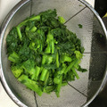 なっぴーいりえ's cooksnap of when they made 差が出る！菜の花の下処理＠50℃洗い.