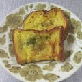 クック5SNINO☆'s cooksnap of when they made 甘くない☆チーズ入りフレンチトースト.