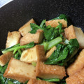 ももけいすけこ's cooksnap of when they made 厚揚げと小松菜のしょうが風味炒め.
