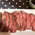 よーこ0222's cooksnap of when they made ステーキ肉で簡単！厚切り☆ローストビーフ.