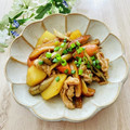 runa10's cooksnap of when they made 簡単メシ旨☆豚こまと根菜の甘辛炒め。.