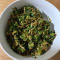 saku＊mama's cooksnap of when they made カブの葉とじゃこのふりかけ.