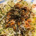 ぴー＠'s cooksnap of when they made アルファルファと納豆のサラダ.