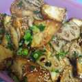 だんご倶楽部's cooksnap of when they made 厚揚げれんこんの照り焼き.