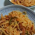 ロミみ's cooksnap of when they made ケチャップ砂糖バターだけ♥簡単ナポリタン.