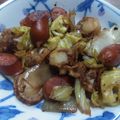クックZ517T3☆'s cooksnap of when they made ベビーホタテとキャベツのバター醤油炒め.