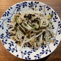 STfam's cooksnap of when they made もやしとカイワレ大根の韓国風ナムル.