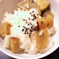 bellーりん's cooksnap of when they made ほっこり　サツマイモおこわ.