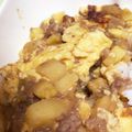 デコヘル's cooksnap of when they made じゃがいもと挽肉のオムレツ★メインになる.