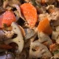 米の華's cooksnap of when they made 蓮根と豚肉のポン酢炒め.