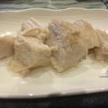 JA712A's cooksnap of when they made 塩糖水で柔らか蒸し鶏.