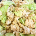 クック15FFG6☆'s cooksnap of when they made 節約！簡単！キャベツと鶏そぼろの和風炒め.