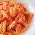 まほゆ's cooksnap of when they made 超簡単♡エビのトマトクリームパスタ.