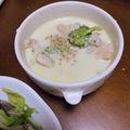 しまちょ★'s cooksnap of when they made 鶏むねとブロッコリーの豆乳スープ.