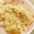 たまこぅ's cooksnap of when they made 蟹缶で炊き込みご飯.