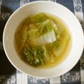 violets's cooksnap of when they made 白菜のコンソメスープ.