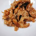 ふうはっちゃん's cooksnap of when they made ゴマたっぷり豚肉の甘辛焼き♪お弁当にも◎.