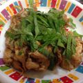 どれみきなこ's cooksnap of when they made 豚ロースのマスタード焼き、大葉添え。.