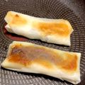 tomitomico's cooksnap of when they made チョコチーズ入りみたらしおもちはるまき.