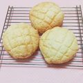 まあまま☆0403's cooksnap of when they made 白あん入りメロンパン（ＨＢ使用）.
