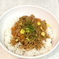 ChunChun☆≡'s cooksnap of when they made ごぼうのドライカレー・保育園給食.