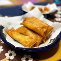 つかしお's cooksnap of when they made ささみの梅紫蘇チーズ春巻き.
