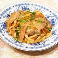 なつき☆ミ's cooksnap of when they made 野菜シャキシャキ 我が家の*焼きうどん*.
