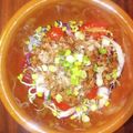 inLondon's cooksnap of when they made トマトと納豆のサラダ.