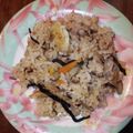 inLondon's cooksnap of when they made ごぼう香る♪ひじきのモチふわ炊き込みご飯.