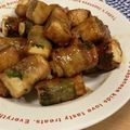 ねみねみ's cooksnap of when they made むっちり厚揚げの豚バラ巻き巻き〜♡.