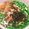 みなぴっぴ☆'s cooksnap of when they made 梅ともずくのスープ.