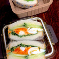 ルぴあ's cooksnap of when they made ２種類食感たまごサンド.