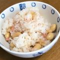 ☆すぬぴっぴ☆'s cooksnap of when they made 大豆と梅干の炊き込みご飯.