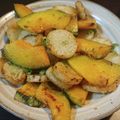 えりぺこ's cooksnap of when they made 超簡単時短一品！南瓜と山芋バター醤油炒め.