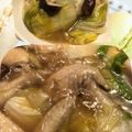 ちーこ✨'s cooksnap of when they made 手羽先と白菜の中華煮込み.