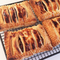 rewon's cooksnap of when they made 冷凍パイシートで簡単！桃のあずきパイ♪.