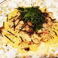 ダッフィーニーうに's cooksnap of when they made ■かんたん旨い！きのこの明太子パスタ■.