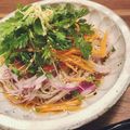 machimmo's cooksnap of when they made サクサク！桜海老が香るえび油のサラダそば.