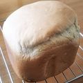 ちーくんちのごはん's cooksnap of when they made 砂糖不使用！甘酒で作るふわふわ食パン.