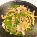クック0AVTUY☆'s cooksnap of when they made あっさり青椒肉絲〜オイスターソース無し.