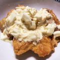 とりかな53910's cooksnap of when they made 揚げない！鶏むね肉でやわらかチキン南蛮.