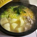 hiromi56's cooksnap of when they made 小さな味噌バター鍋♪.