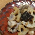 クックPON20Z☆'s cooksnap of when they made 豚肉とレンコンのごま味噌炒め.